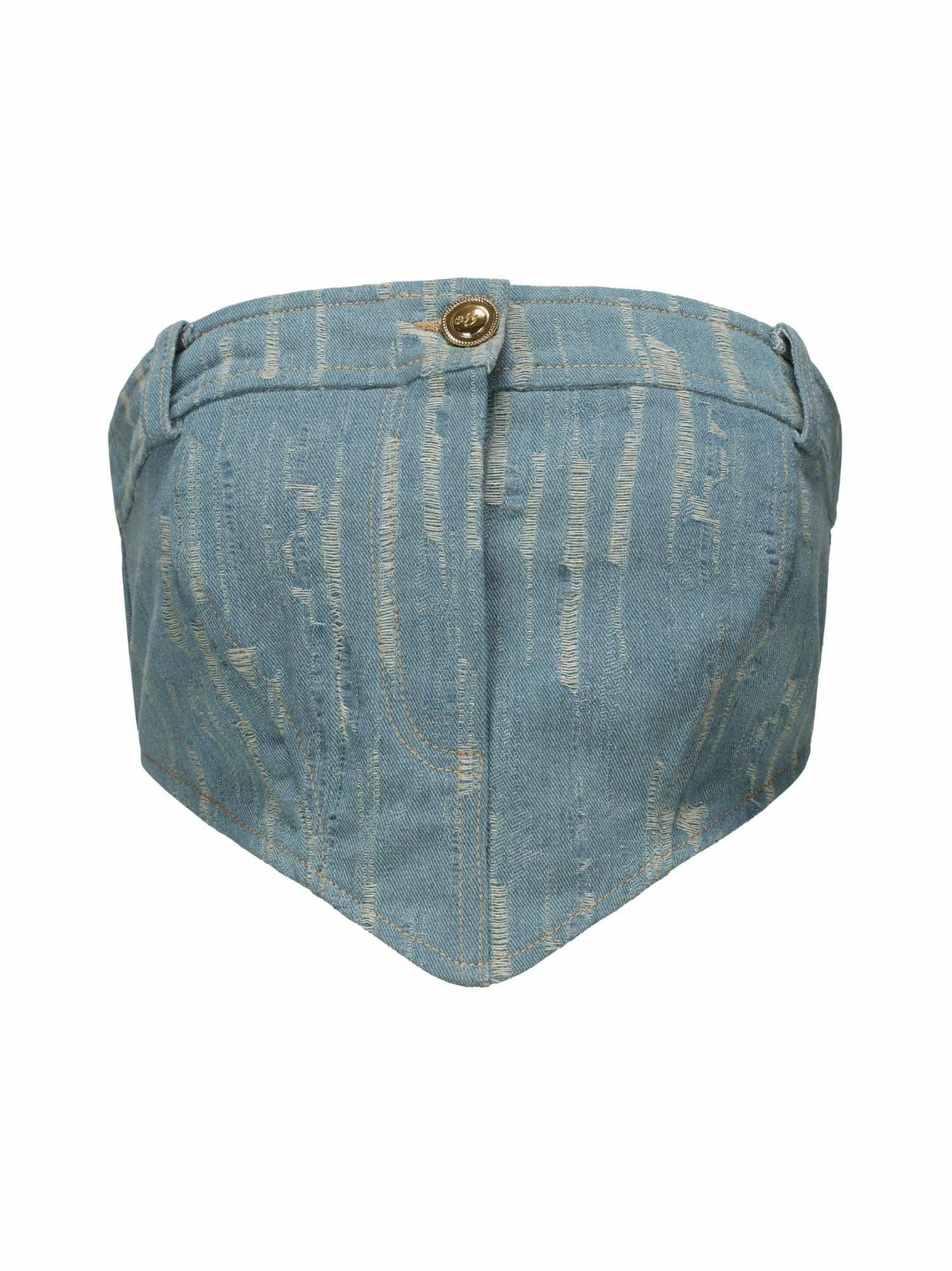 Nana Jacqueline Claire Denim Top: Denim Top for Girls' Night Out Denim