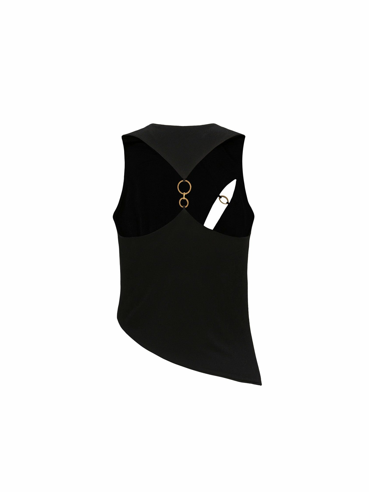 Nana Jacqueline Cecily Top: Black Top for Date Night Black