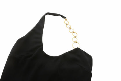 Nana Jacqueline Sonia Top: Black Top for Date Night Black
