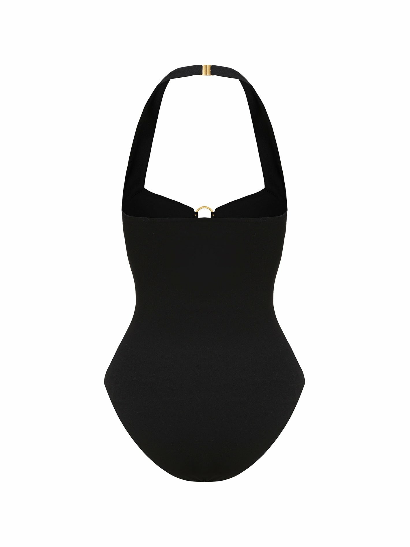 Nana Jacqueline Sonia One-Piece Swimsuit: Black One-Piece Swimsuit for Beach Vacation Black