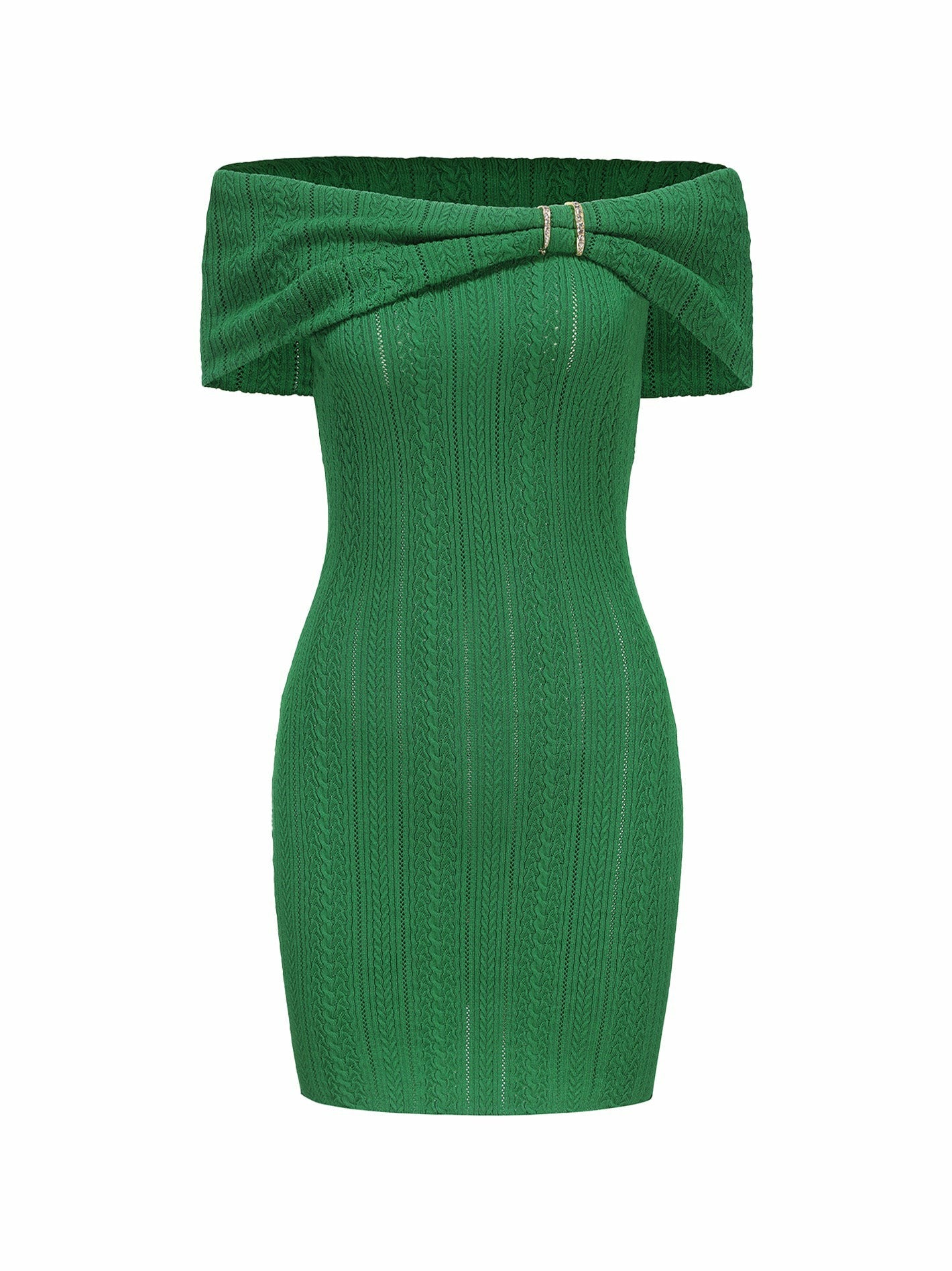 Nana Jacqueline Rylee Dress: Green Mini Dress for Birthday Celebration Green