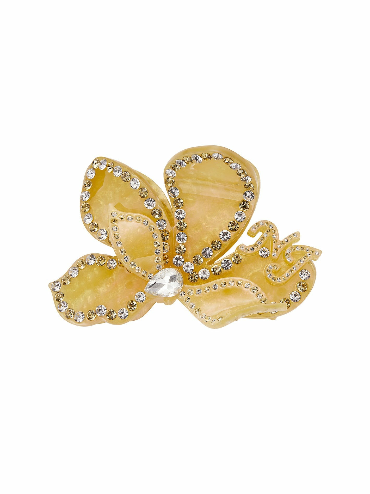 Nana Jacqueline Ariella Hair Clip: Yellow Hair Clip for Garden Party Yellow