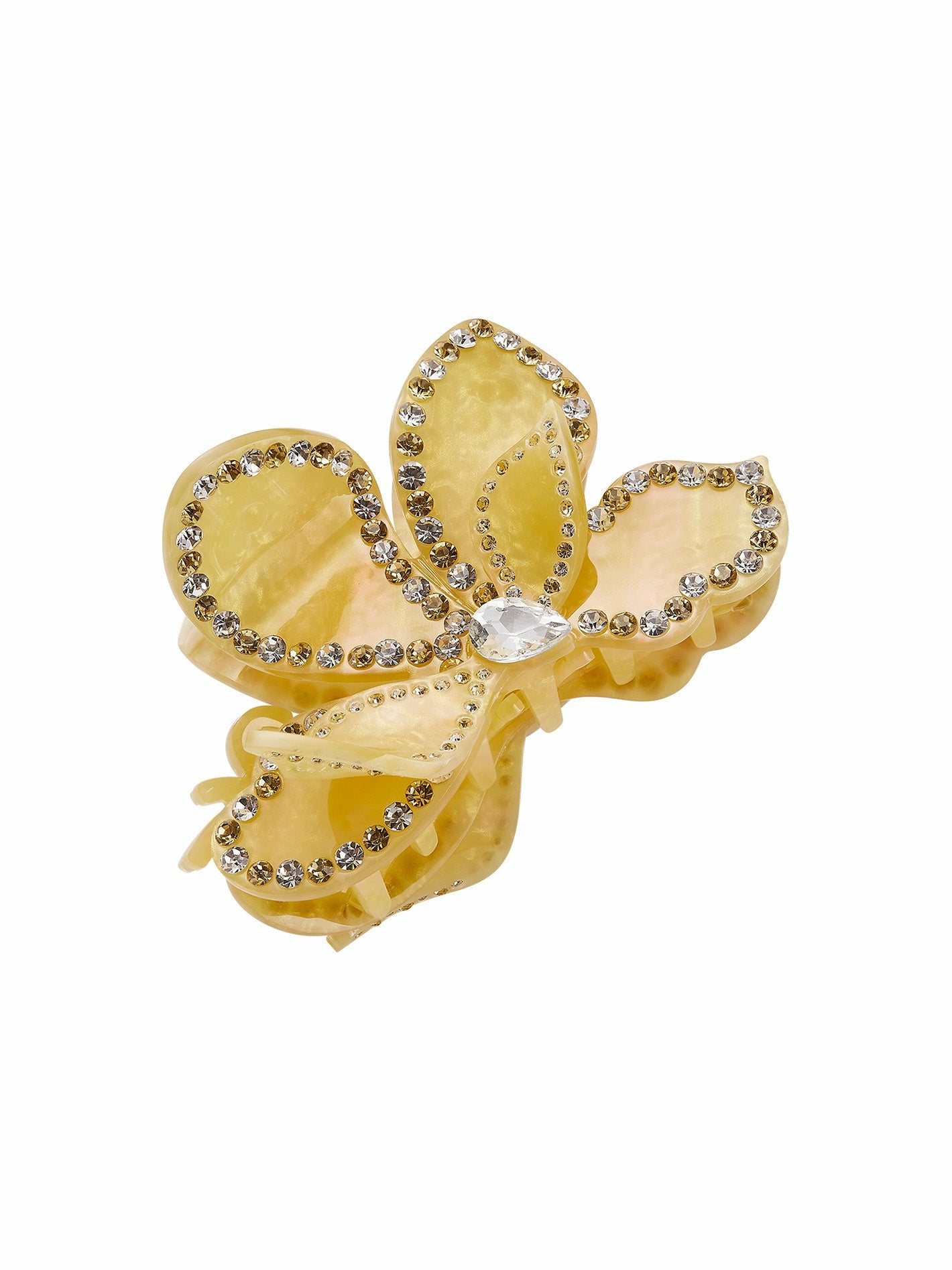 Nana Jacqueline Ariella Hair Clip: Yellow Hair Clip for Garden Party Yellow