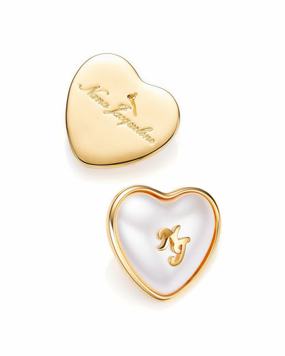 Nana Jacqueline Valencia Earrings: White Pearl Earrings for Bridal Shower White