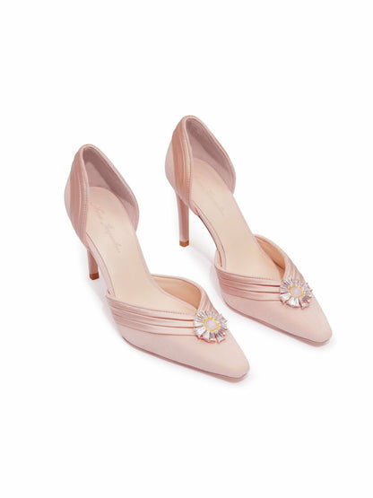 Nana Jacqueline Diana Diamond Heels: Pink Heels for Cocktail Party Pink