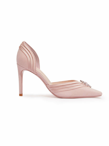 Nana Jacqueline Diana Diamond Heels: Pink Heels for Cocktail Party Pink