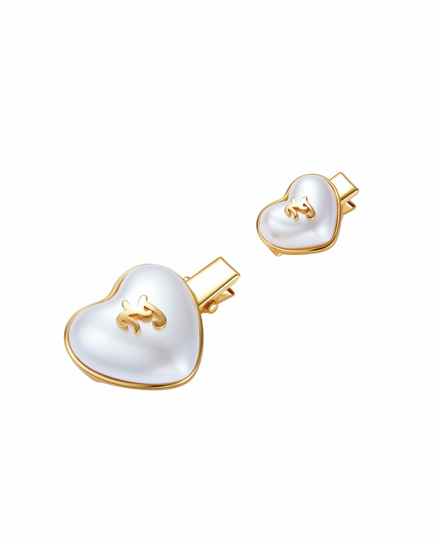 Nana Jacqueline Valencia Hair Pins: Gold Hair Pins for Bridal Shower White