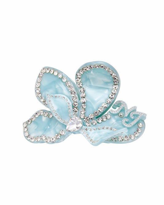 Nana Jacqueline Ariella Hair Clip: Blue Hair Clip for Wedding Guest Blue