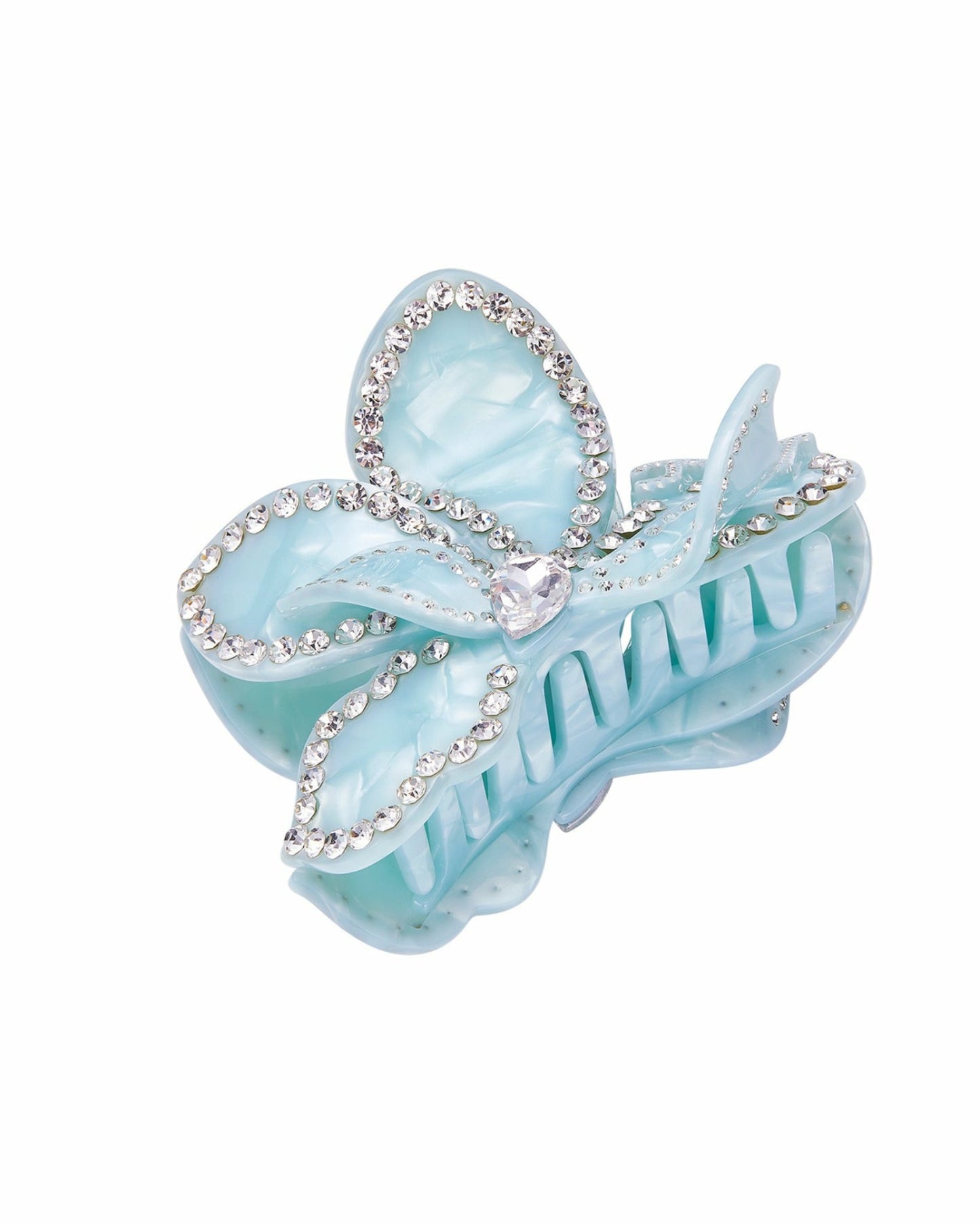 Nana Jacqueline Ariella Hair Clip: Blue Hair Clip for Wedding Guest Blue