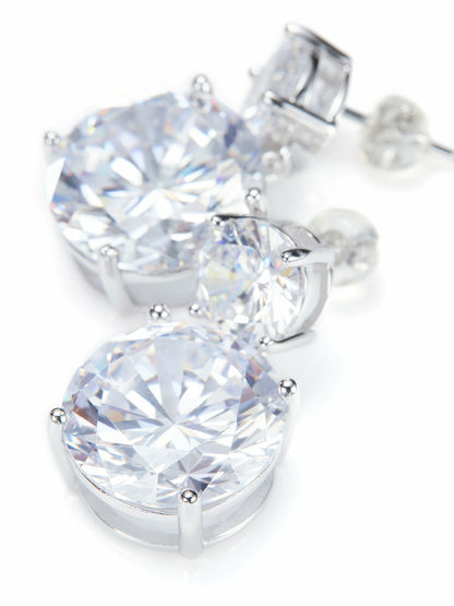 Nana Jacqueline Timeless Glow: Silver Jewelry Set for Mother's Day Gift White