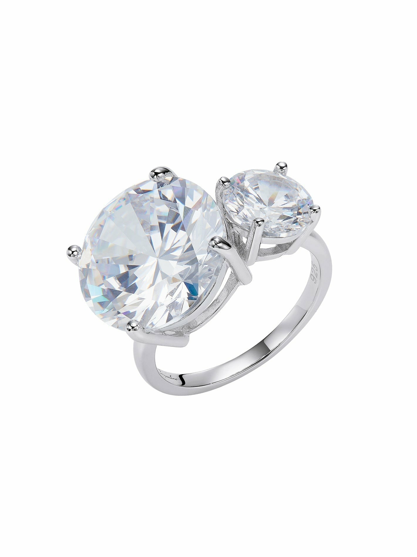 Nana Jacqueline Timeless Glow: Silver Jewelry Set for Mother's Day Gift White
