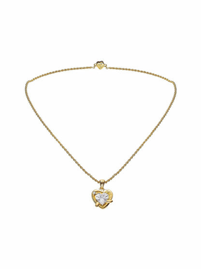 Nana Jacqueline Luminous Grace: Gold Jewelry Set for Mother's Day Gift White