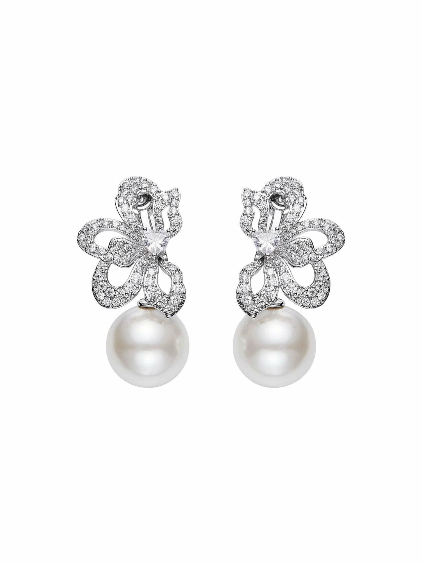 Nana Jacqueline Elegance in Pearl: White Jewelry Set for Mother's Day Gift White