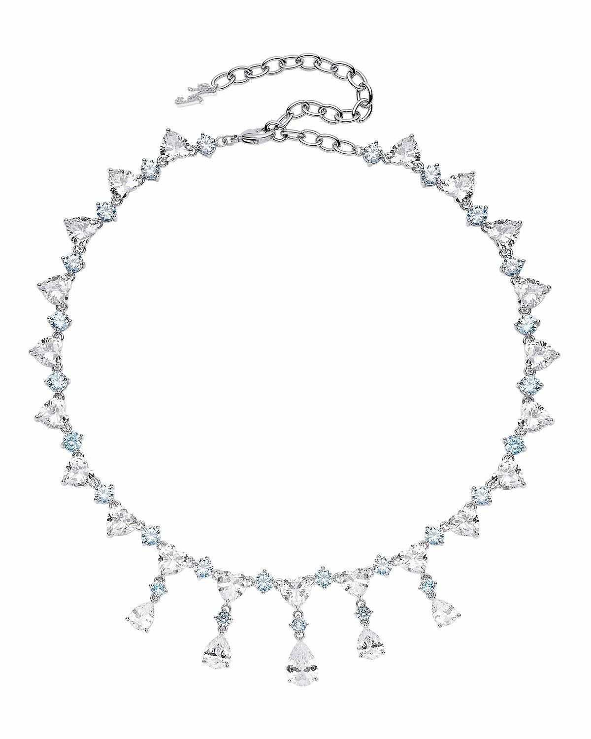 Nana Jacqueline Maya Necklace: Blue Necklace for Wedding Guest Blue
