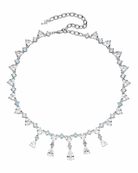 Nana Jacqueline Maya Necklace: Blue Necklace for Wedding Guest Blue