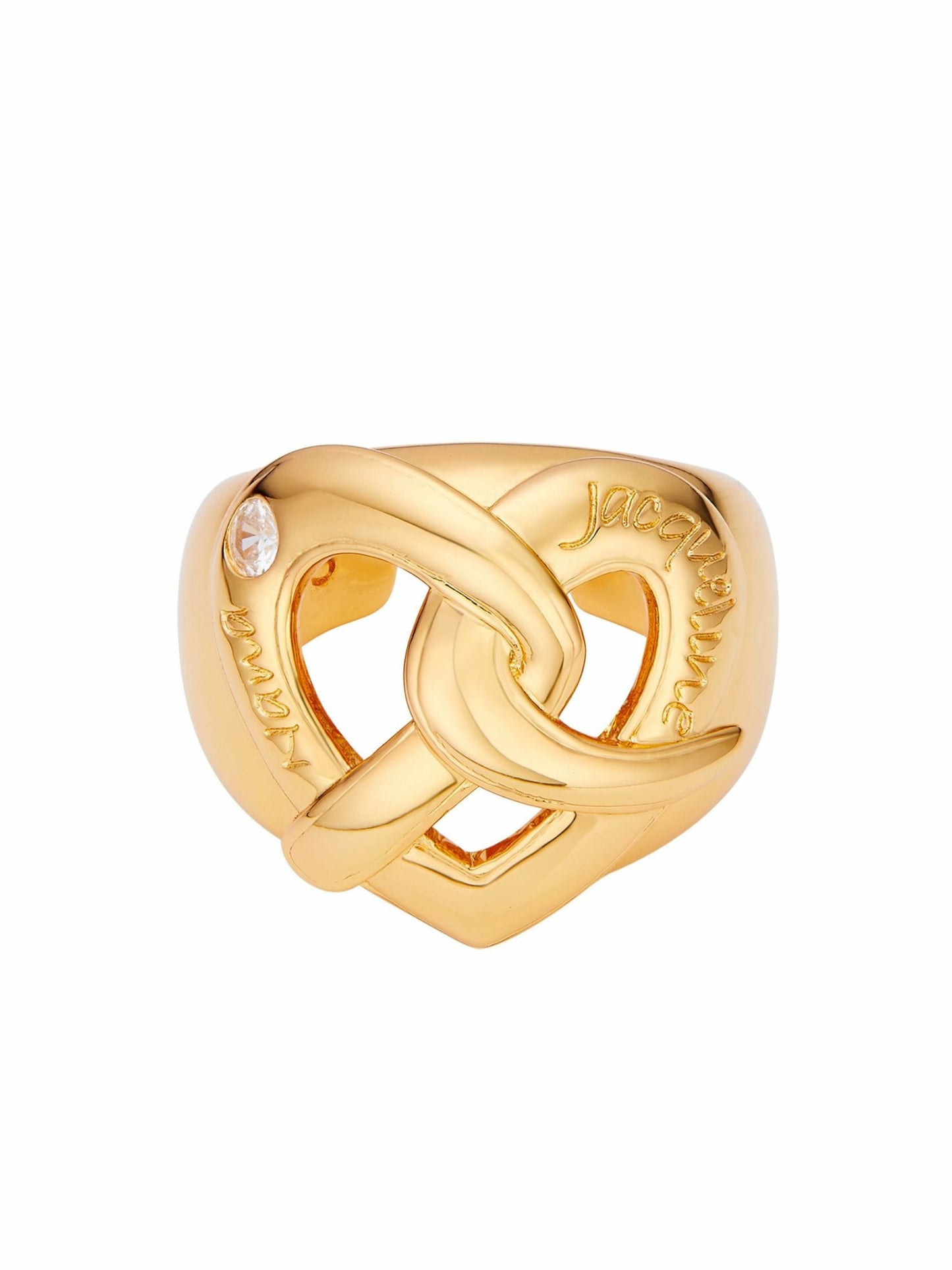 Nana Jacqueline Anika Ring: Gold Ring for Date Night Gold