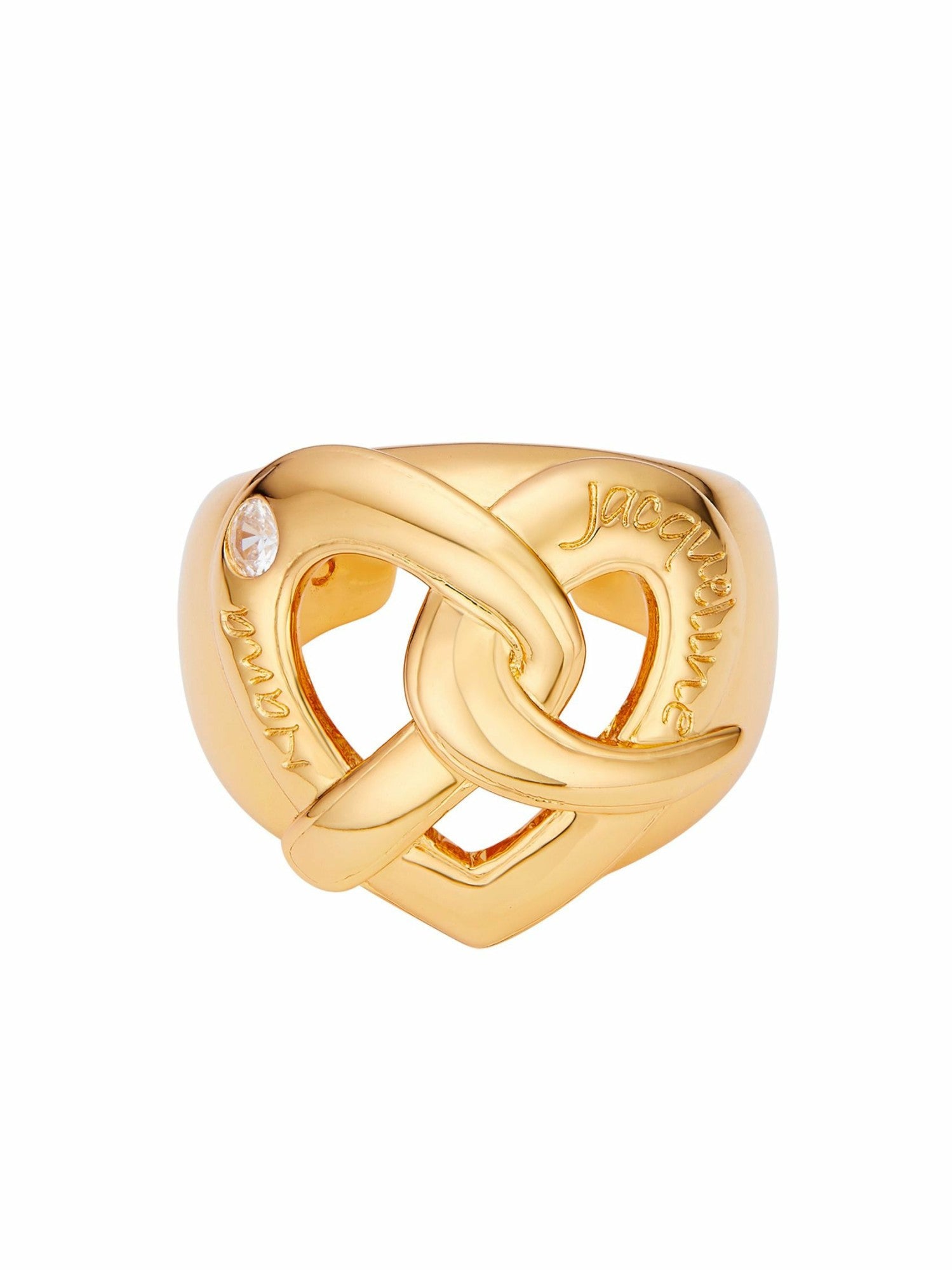 Nana Jacqueline Anika Ring: Gold Ring for Date Night Gold