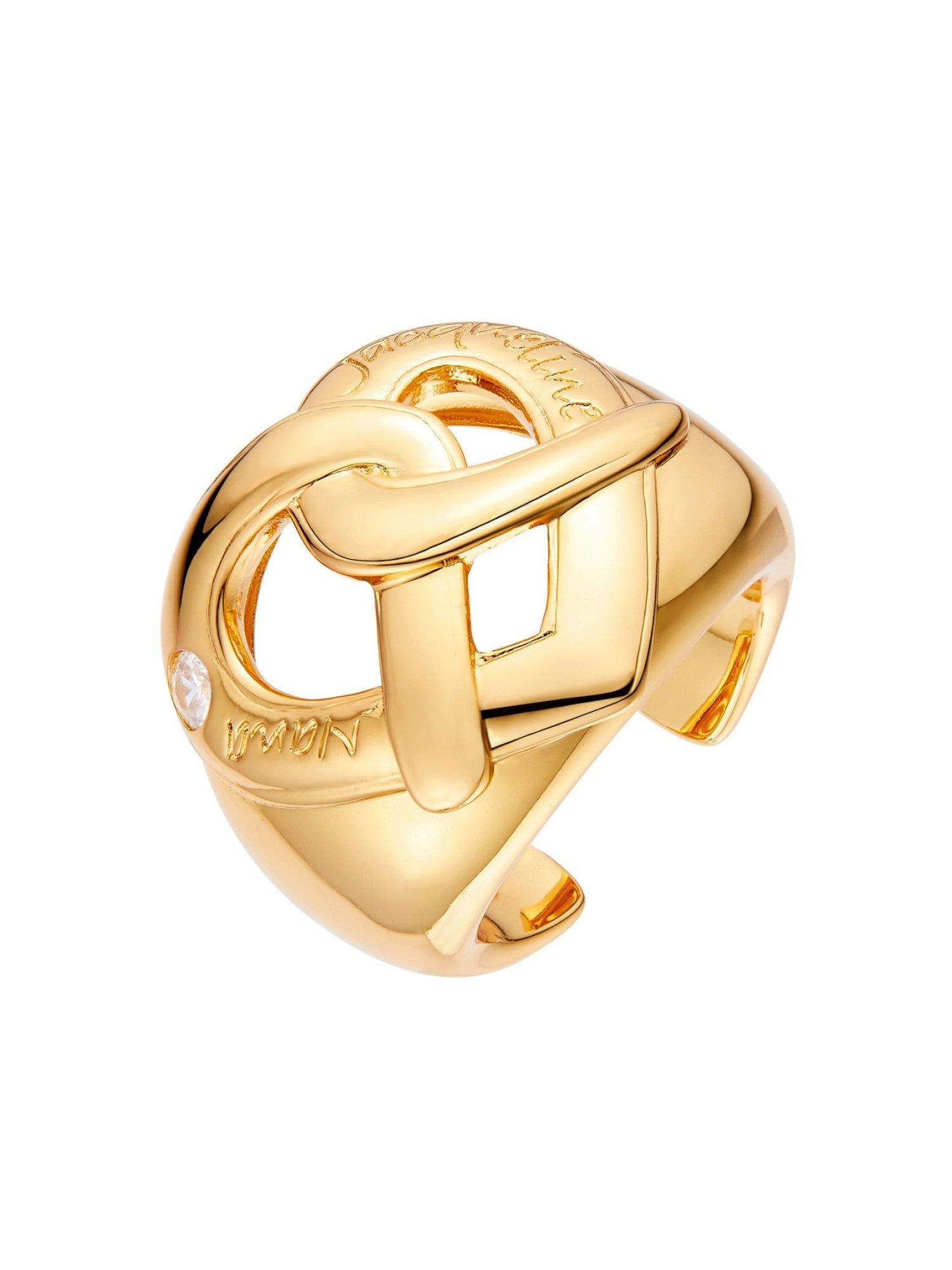Nana Jacqueline Anika Ring: Gold Ring for Date Night Gold
