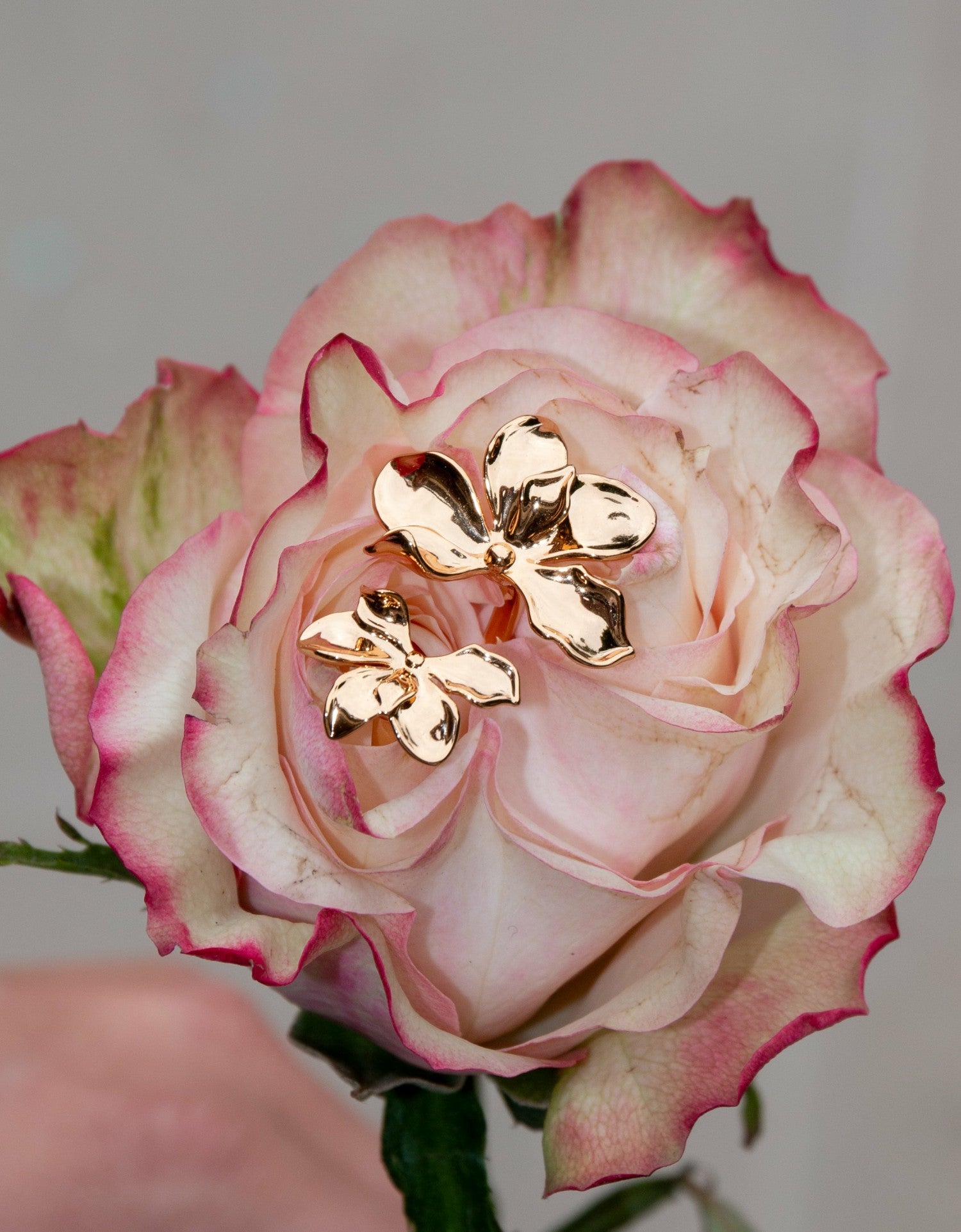 Nana Jacqueline Florence Ring: Gold Ring for Cocktail Party Gold
