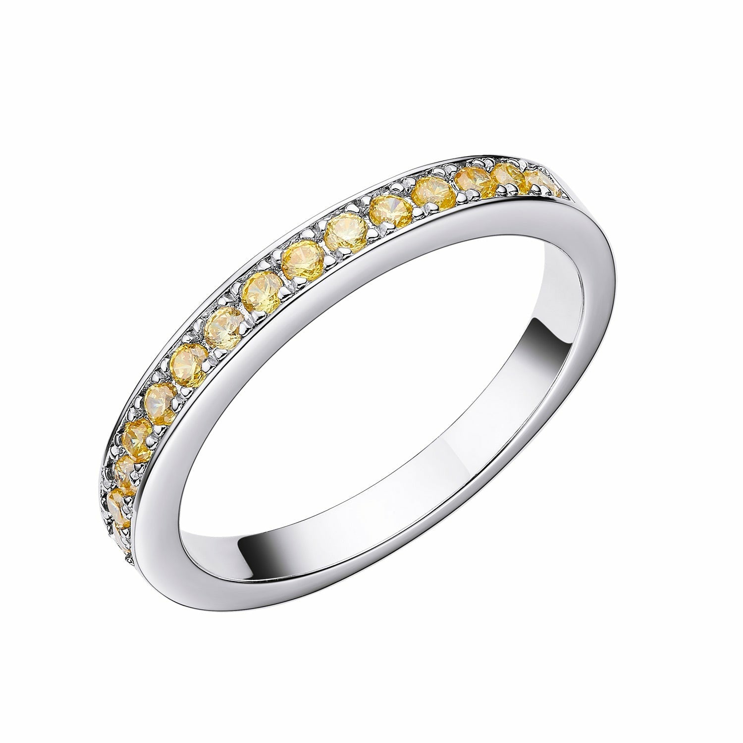 Nana Jacqueline Alexandra Ring: Yellow Ring for Gift Giving Yellow