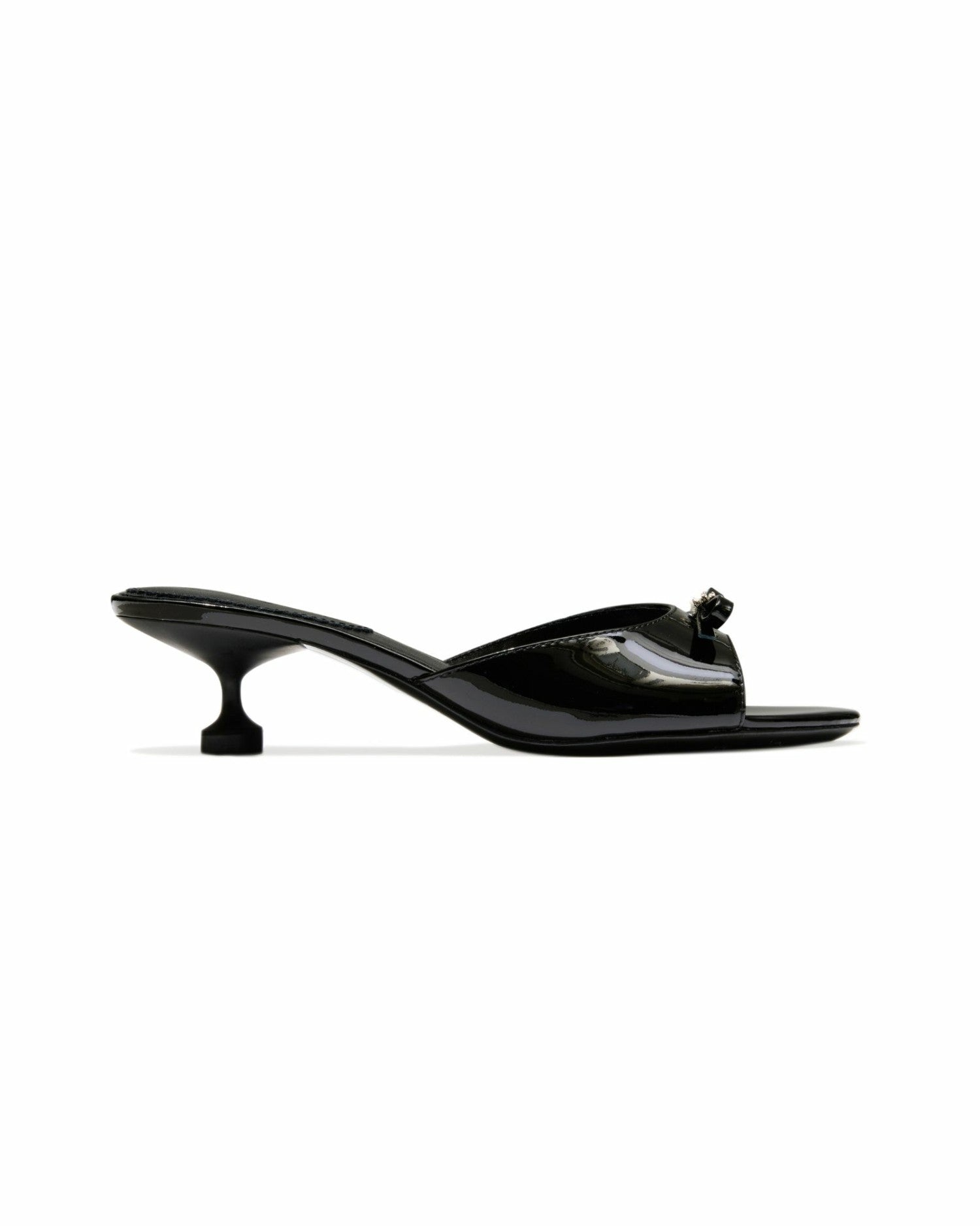 Nana Jacqueline Ella Heart Shoes: Black Heels for Date Night Black