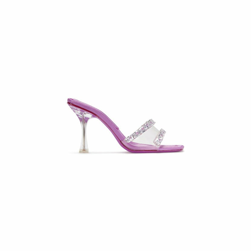 Nana Jacqueline Bellah Sandals: Purple Sandals for Cocktail Party Purple