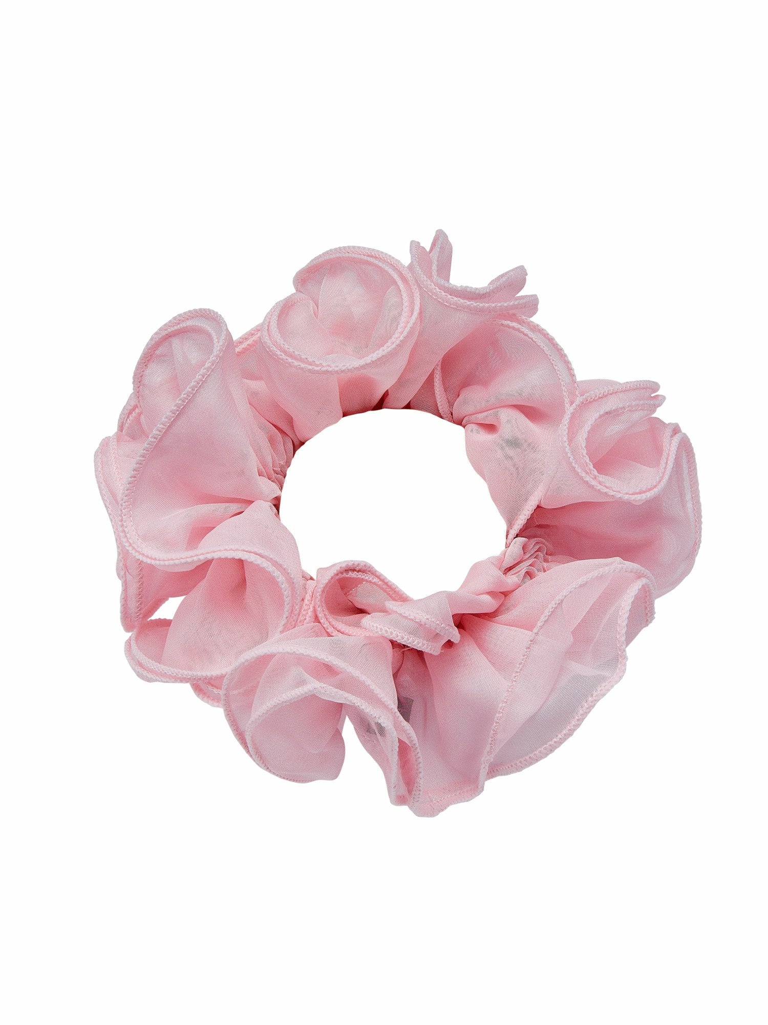 Nana Jacqueline Nolita Ruffle Pink Hair Tie Pink