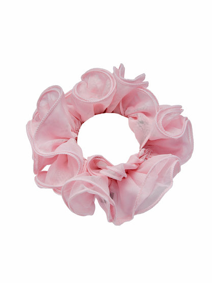 Nana Jacqueline Nolita Ruffle Pink Hair Tie Pink