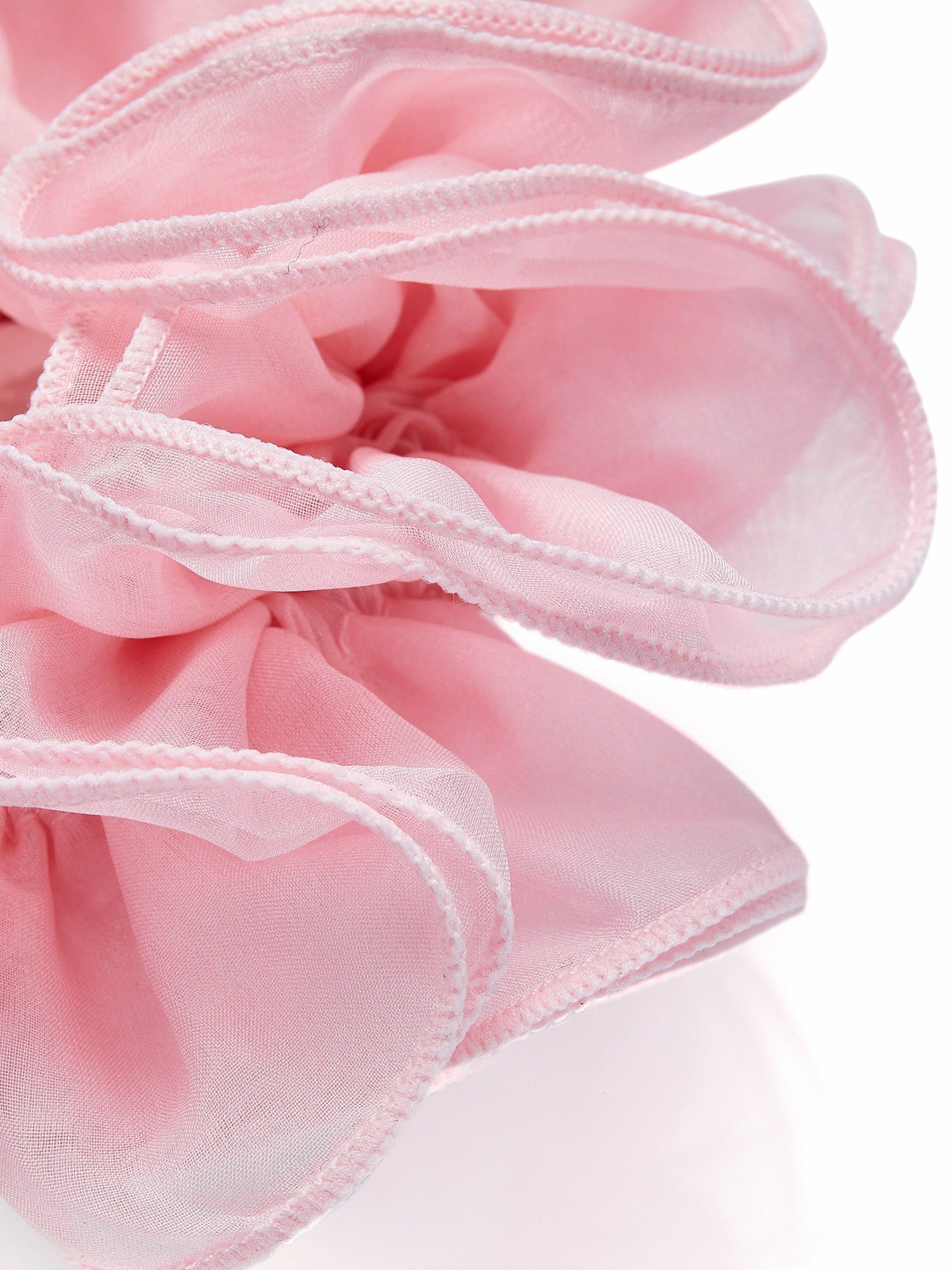 Nana Jacqueline Nolita Ruffle Pink Hair Tie Pink