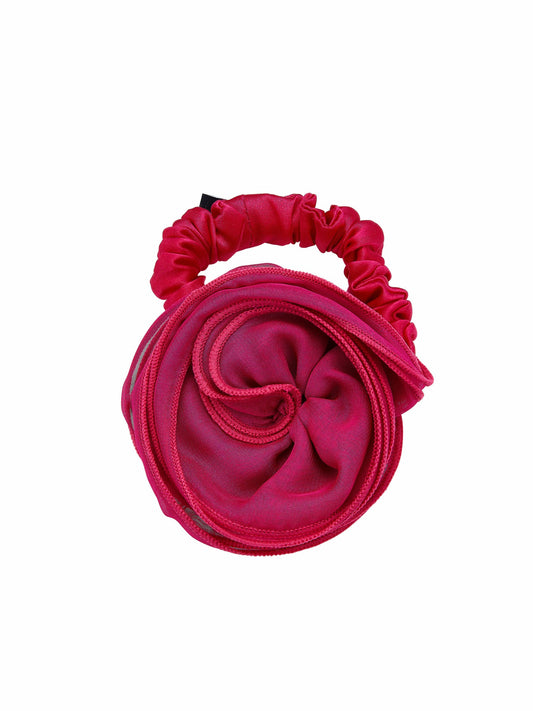 Nana Jacqueline Nolita Flower Fuchsia Hair Tie Fuchsia