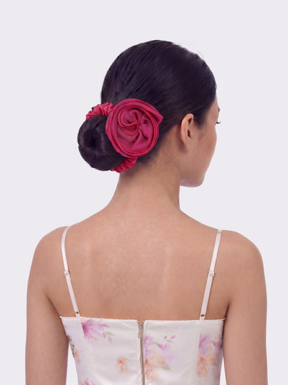 Nana Jacqueline Nolita Flower Fuchsia Hair Tie Fuchsia