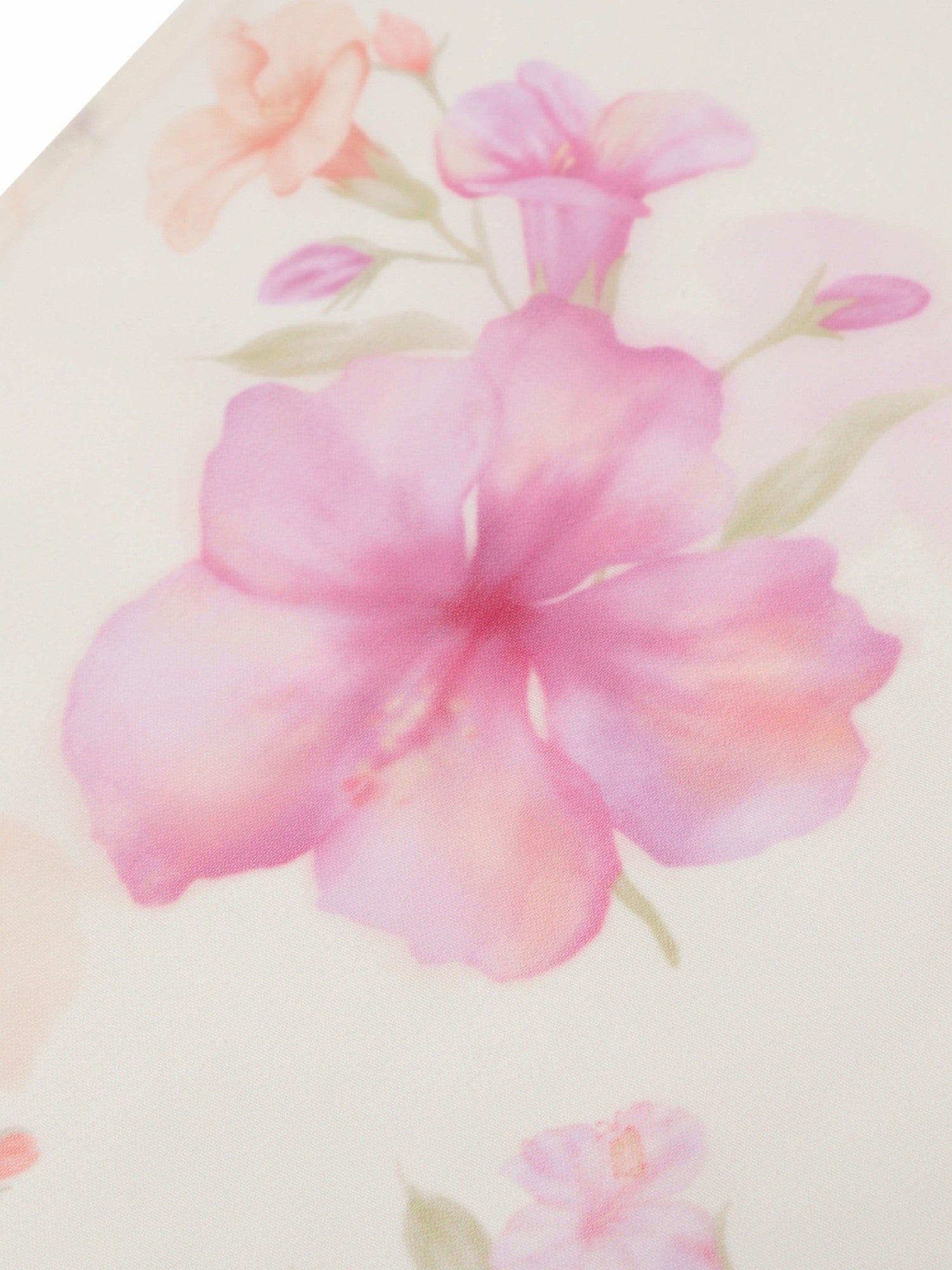Nana Jacqueline Roselle Floral Print Cream Scarf Floral