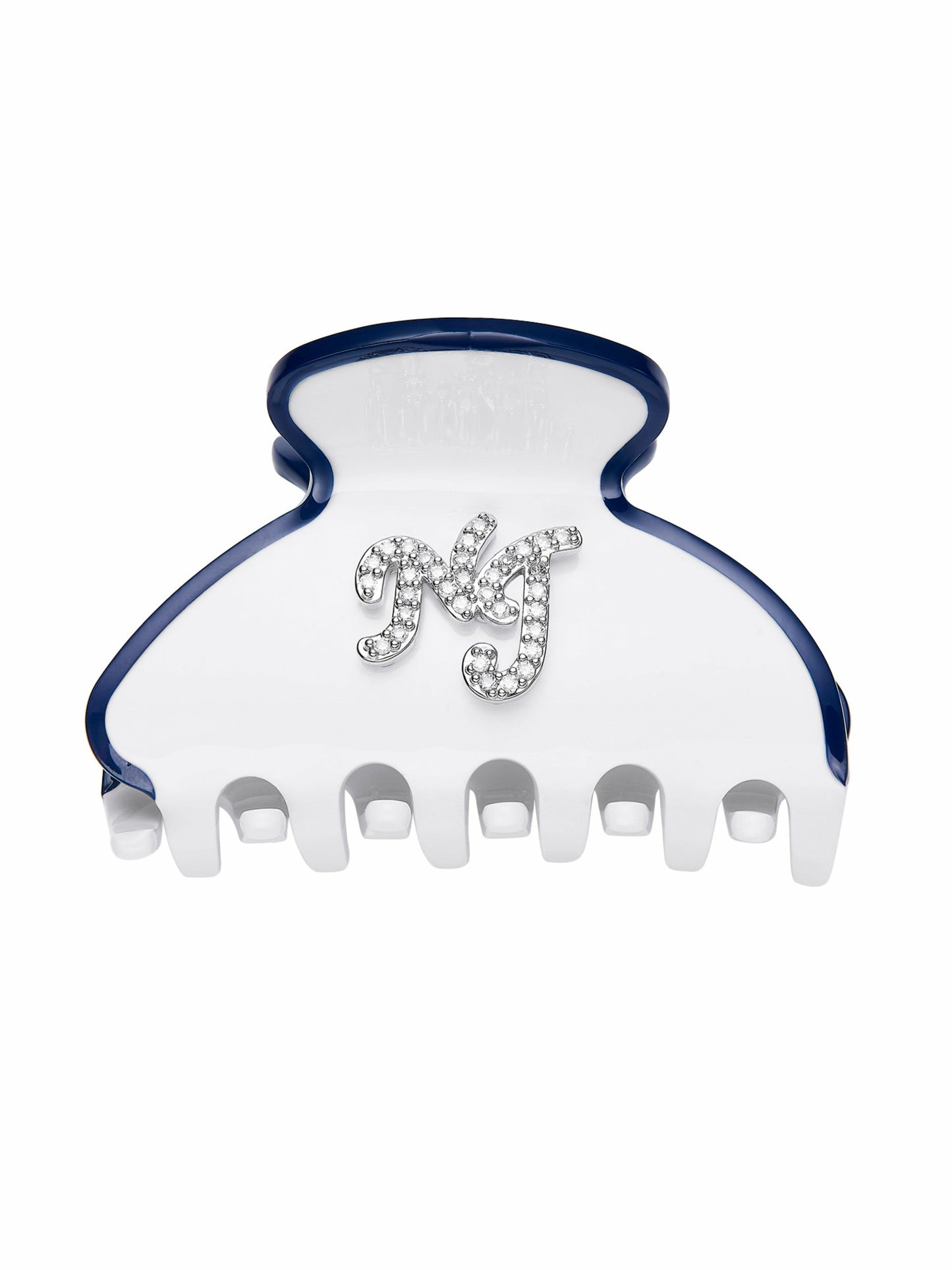 Nana Jacqueline Isabela Crystal White Hair Clip White