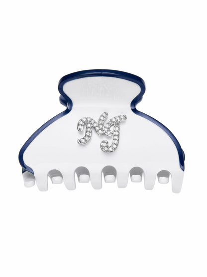 Nana Jacqueline Isabela Crystal White Hair Clip White