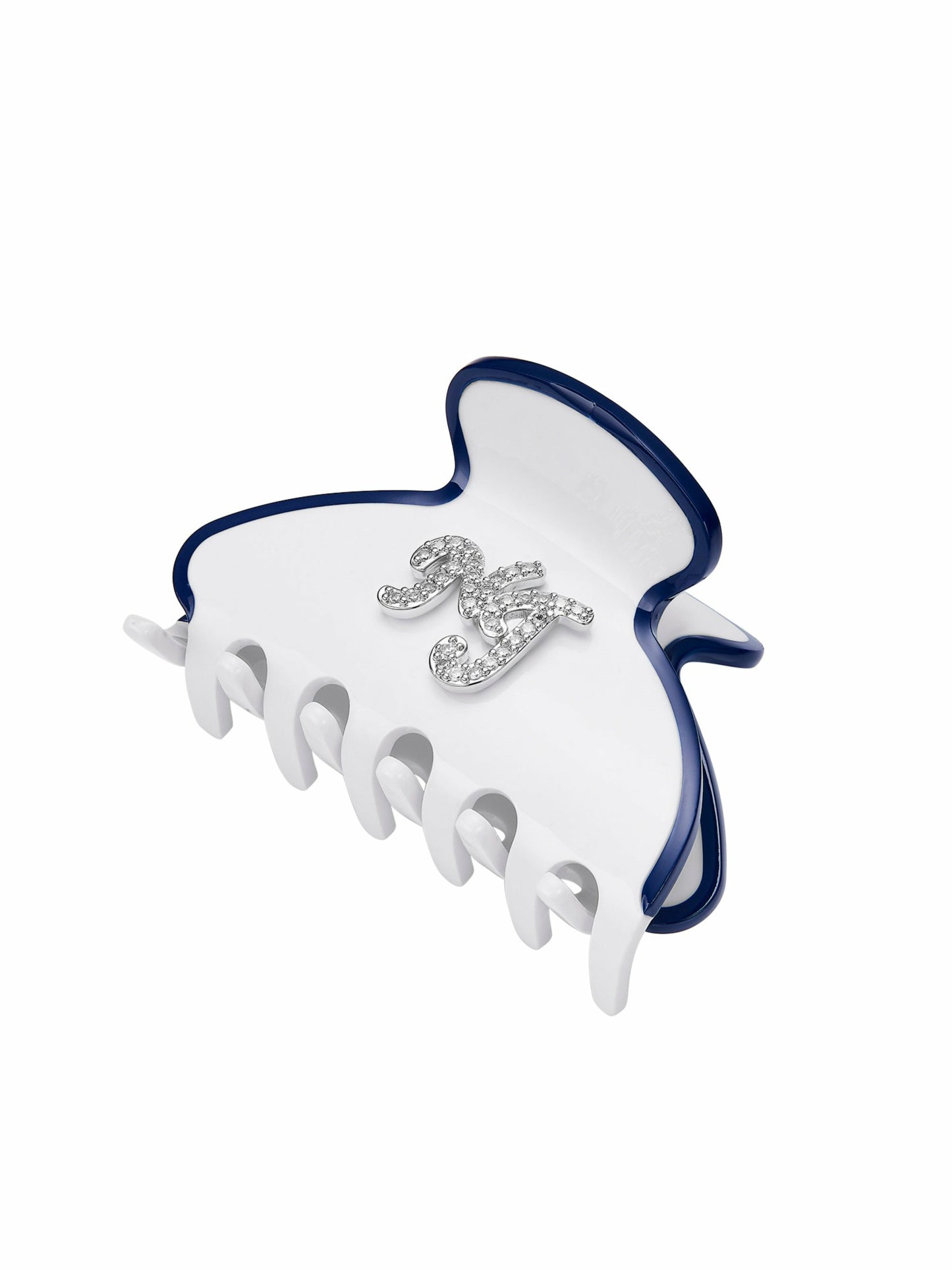 Nana Jacqueline Isabela Crystal White Hair Clip White