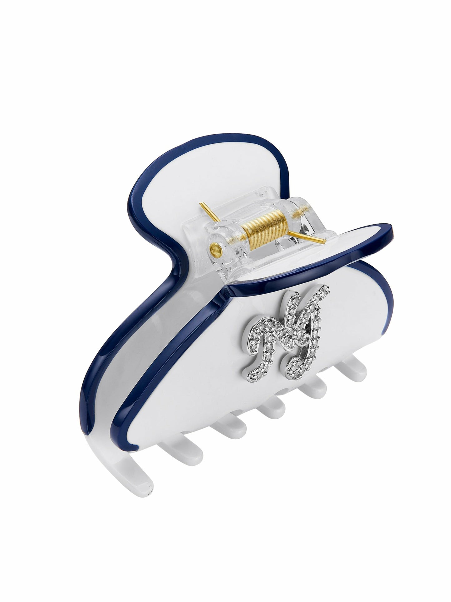Nana Jacqueline Isabela Crystal White Hair Clip White