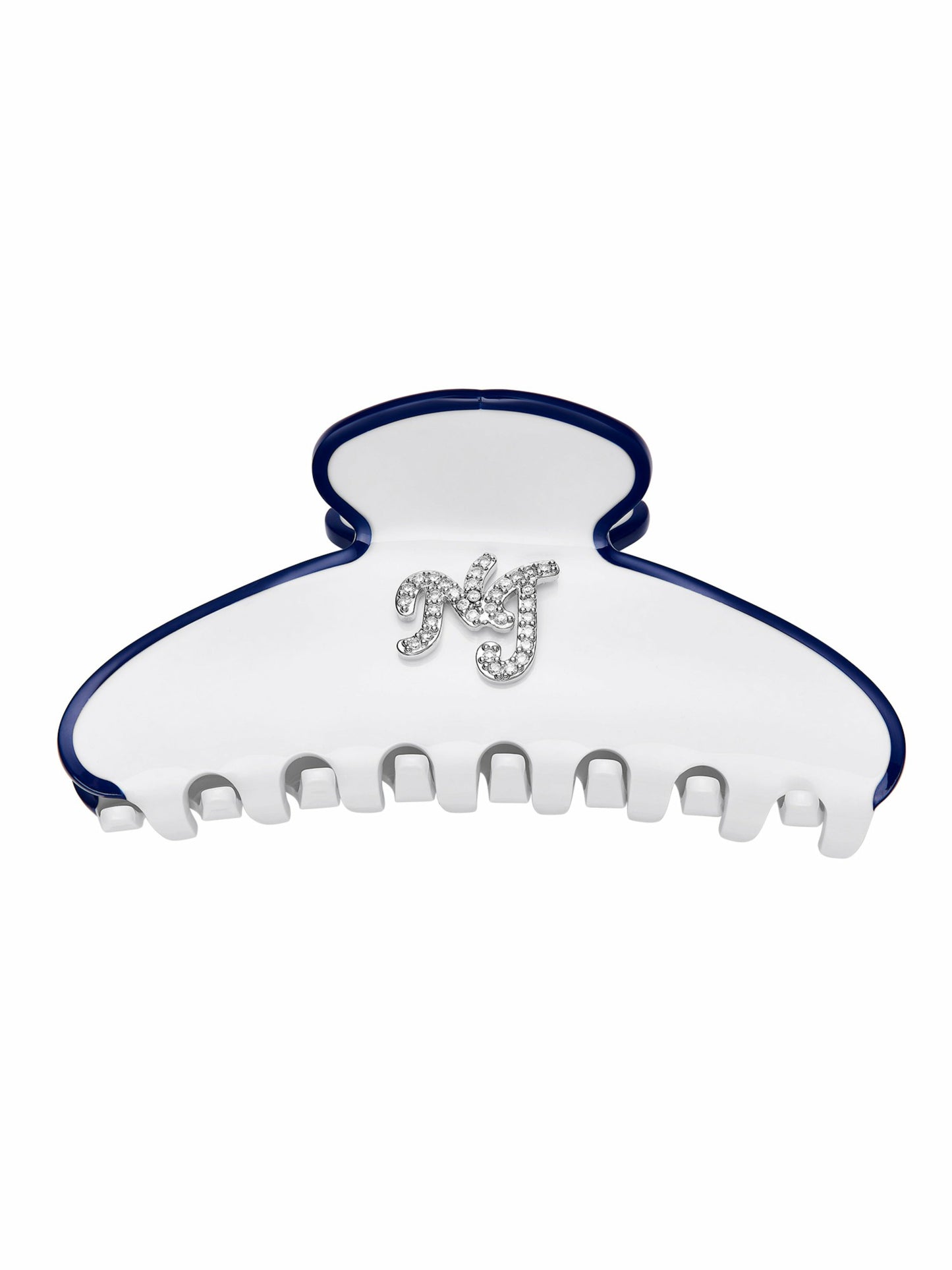 Nana Jacqueline Isabela Crystal White Hair Clip White