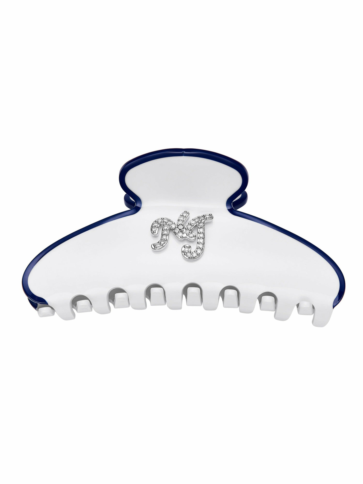 Nana Jacqueline Isabela Crystal White Hair Clip White