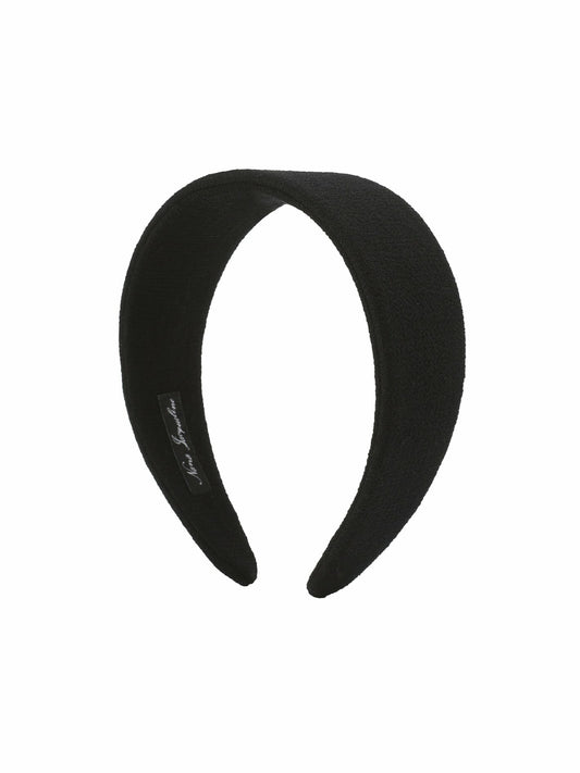 Nana Jacqueline Lisette Headband: Black Headband for Date Night Black