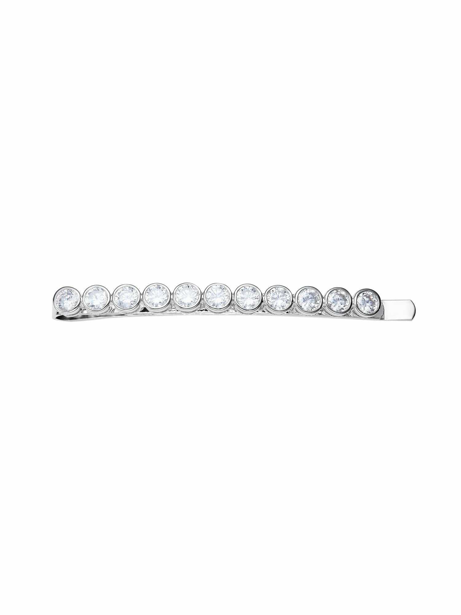 Nana Jacqueline Adriana Crystal Hair Clip Set White