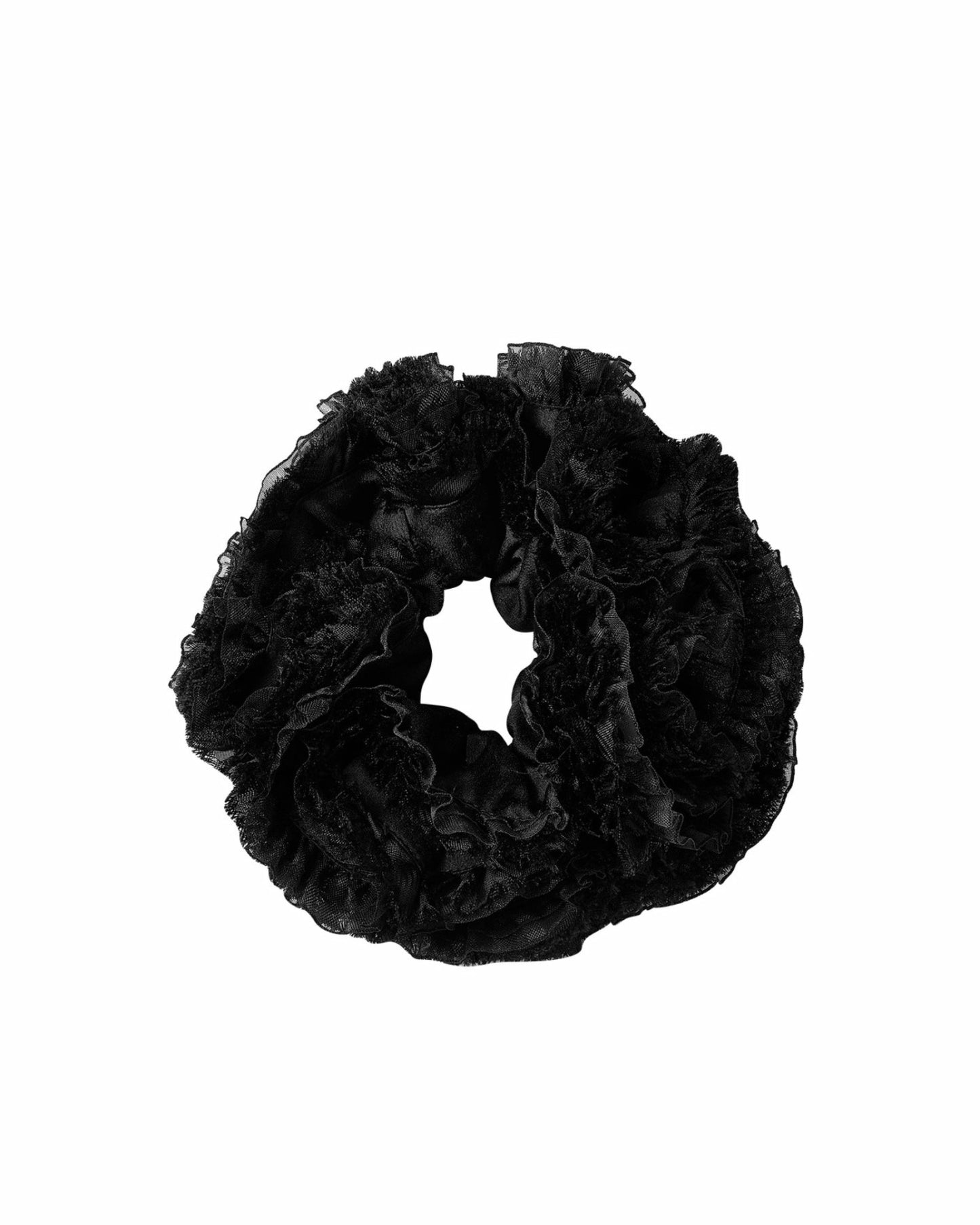 Nana Jacqueline Amani Scrunchie: Black Scrunchie for Date Night Black