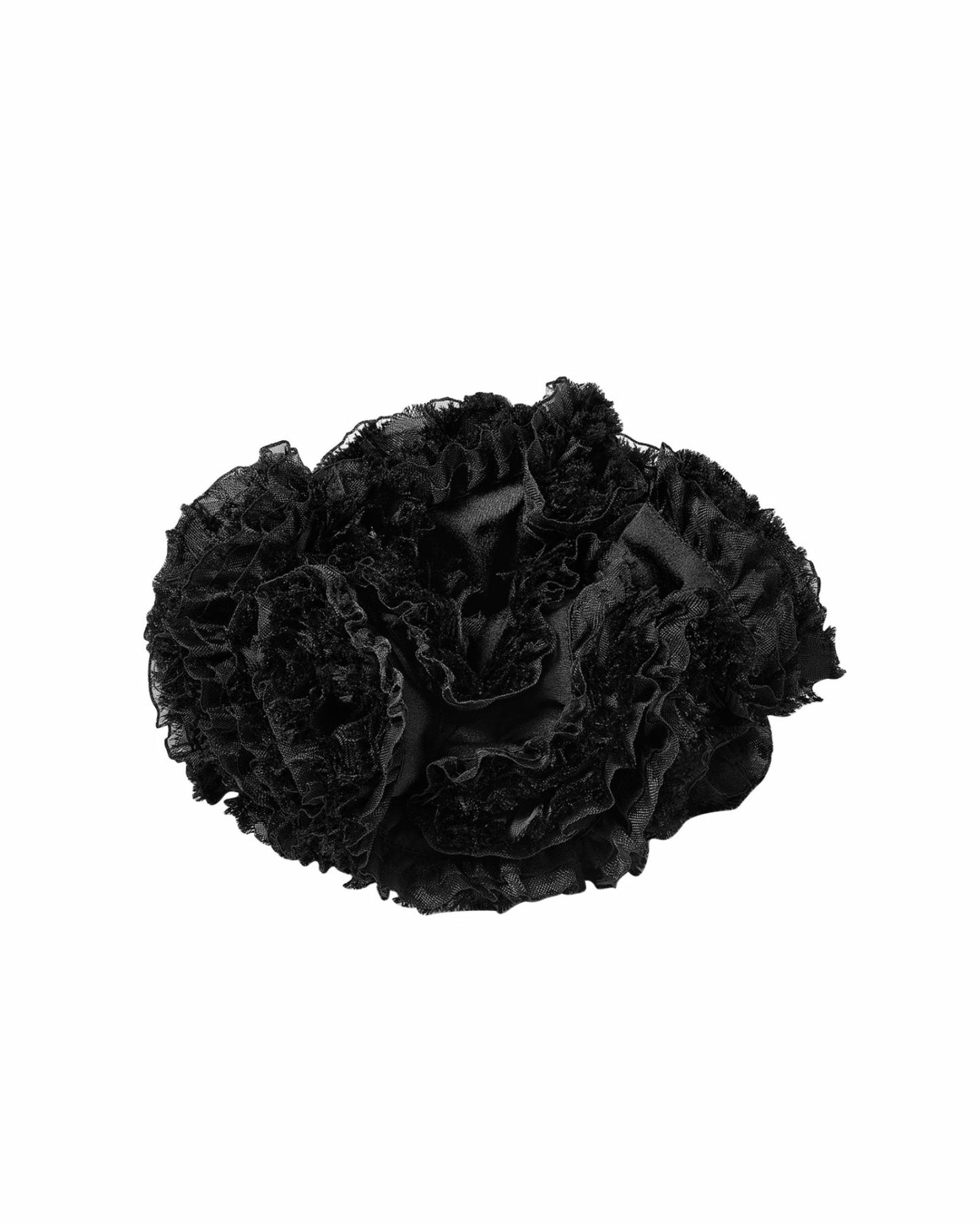 Nana Jacqueline Amani Scrunchie: Black Scrunchie for Date Night Black