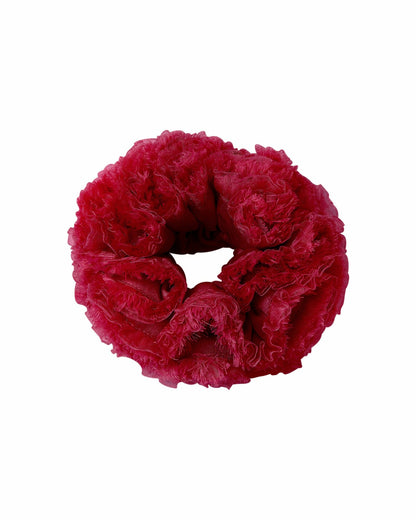 Nana Jacqueline Amani Scrunchie: Red Hair Scrunchie for Date Night Red