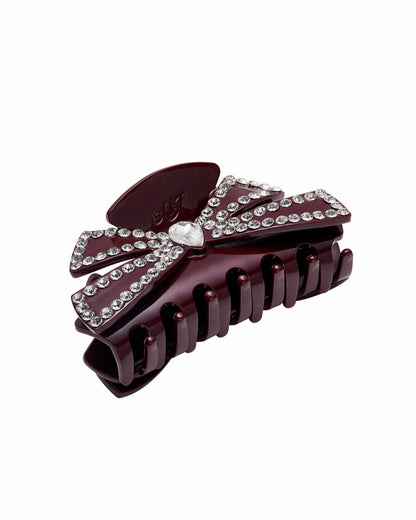 Nana Jacqueline Rosaline Hair Clip: Red Hair Clip for Holiday Party Red