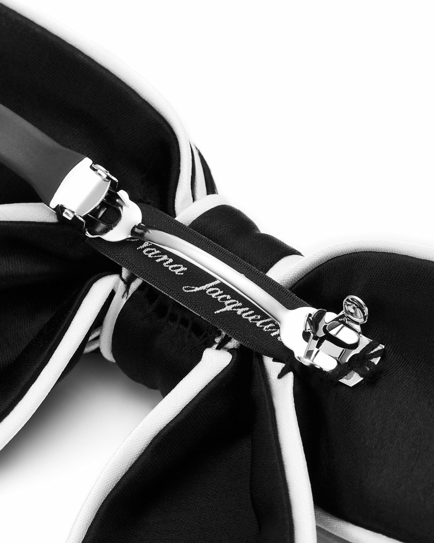 Nana Jacqueline Marlene Bow: Black Hair Bow for Party Black