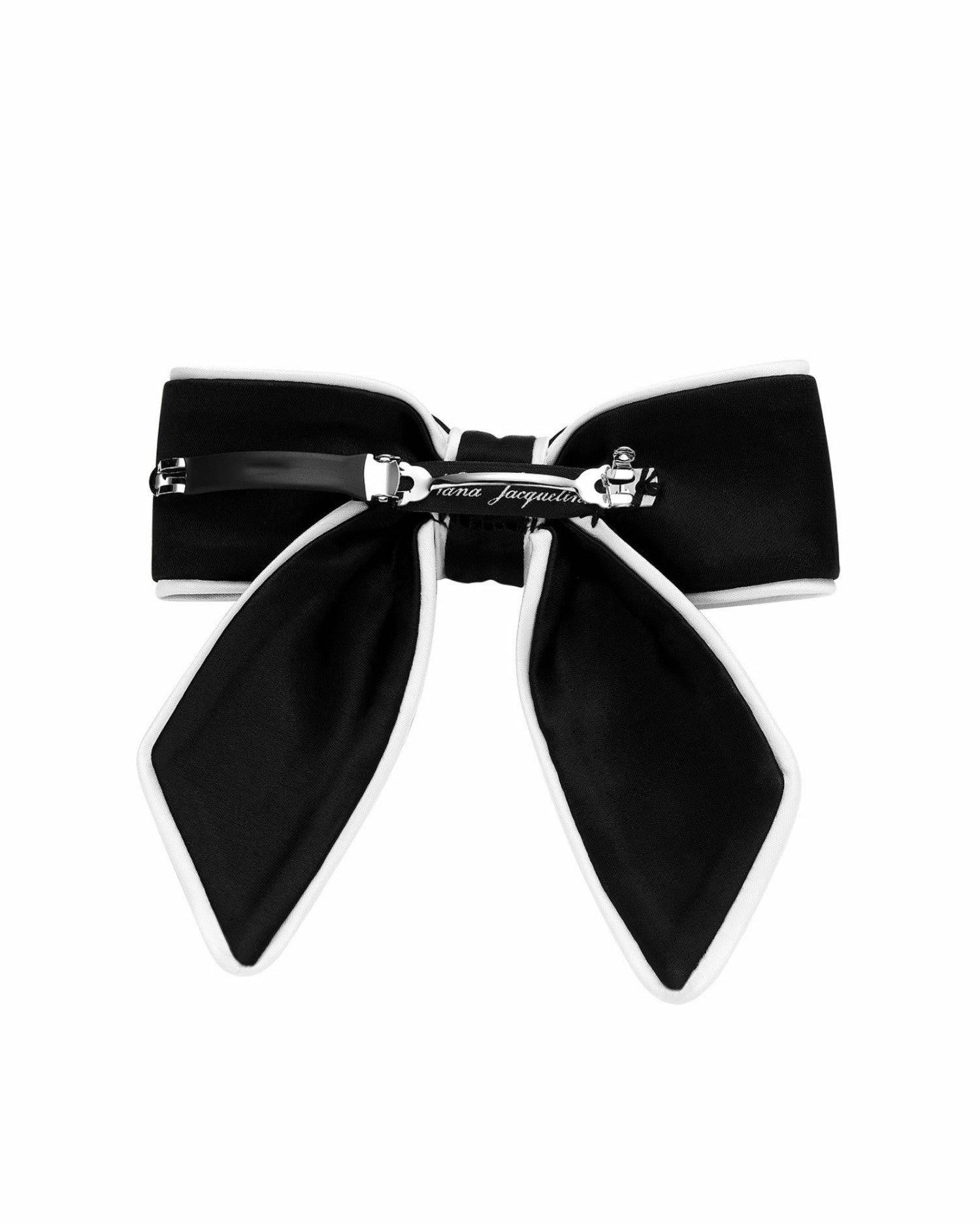 Nana Jacqueline Marlene Bow: Black Hair Bow for Party Black