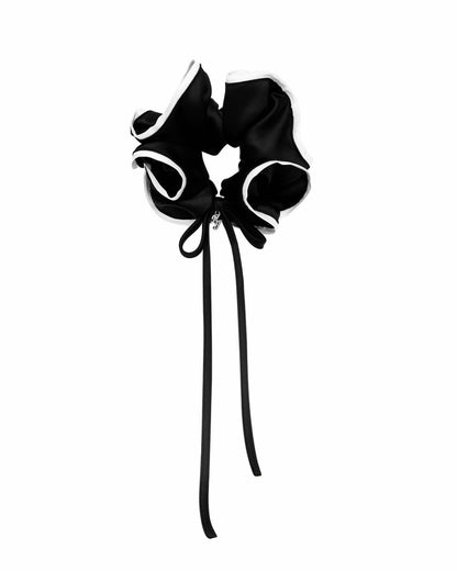 Nana Jacqueline Marlene Scrunchie: Black Hair Scrunchie for Everyday Styling Black