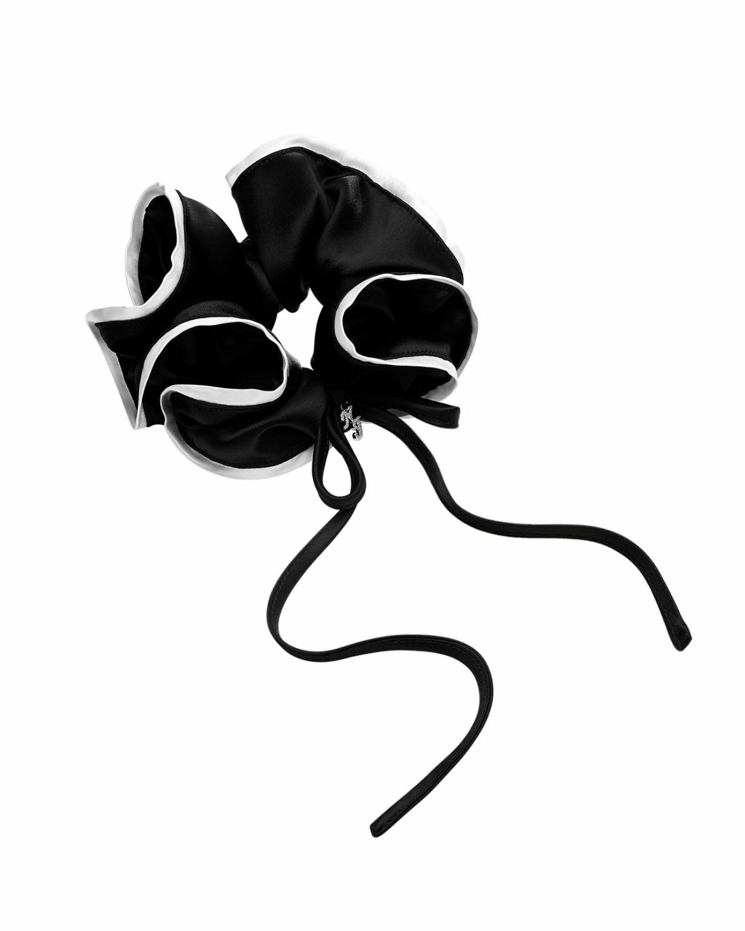 Nana Jacqueline Marlene Scrunchie: Black Hair Scrunchie for Everyday Styling Black