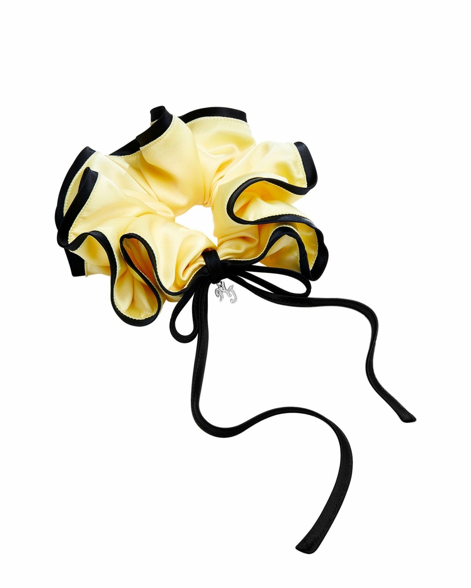 Nana Jacqueline Marlene Scrunchie: Yellow Scrunchie for Brunch Yellow