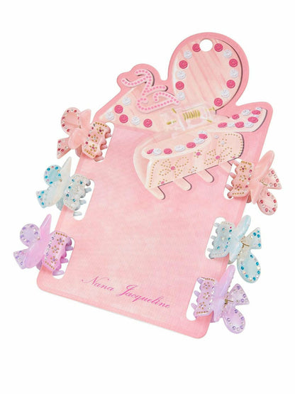 Nana Jacqueline Sydney Mini Claw Clip Set: Multi Hair Clips for Brunch Multi